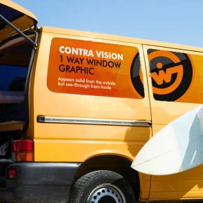 Vinyl & Stickers - Unprinted - ContraVision - 1 Way Window Graphic