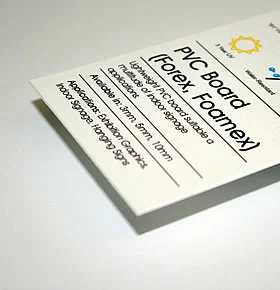 Printed PVC Foam Board (Foamex, Forex, Forrex, 1mm to 10mm Thickness)